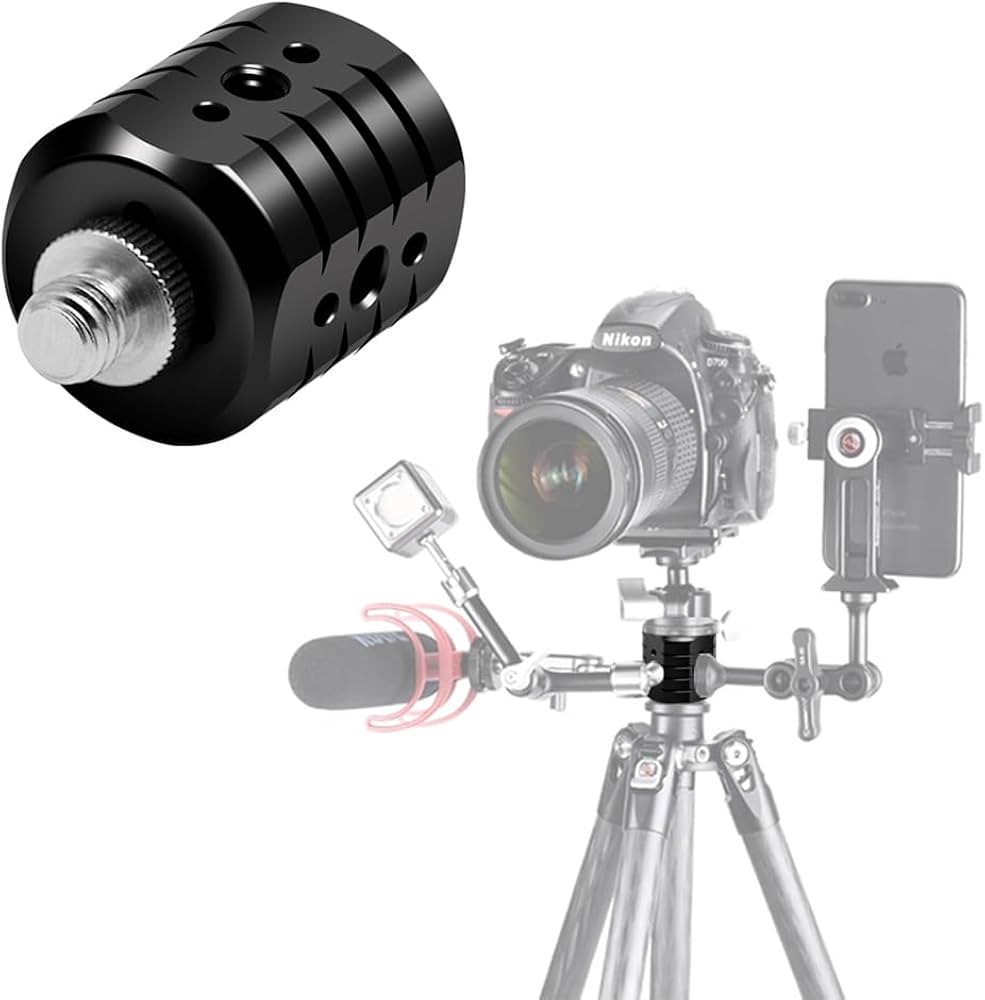 Amazon | Akeipho 三脚用ネジ穴拡張アダプター 多機能三脚延長